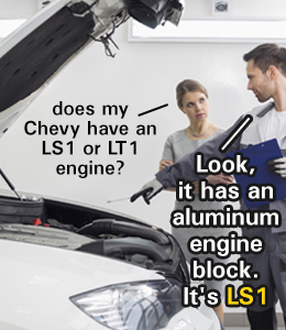 Difference Between General Motors LT1 and LS1 Engines