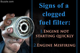 Signs of a Clogged Fuel Filter