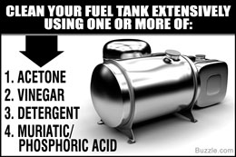 Fuel Tank Cleaning - Gasoline Tank Cleaning