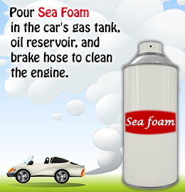 Best Way to Use Sea Foam to Clean Your Car's Engine
