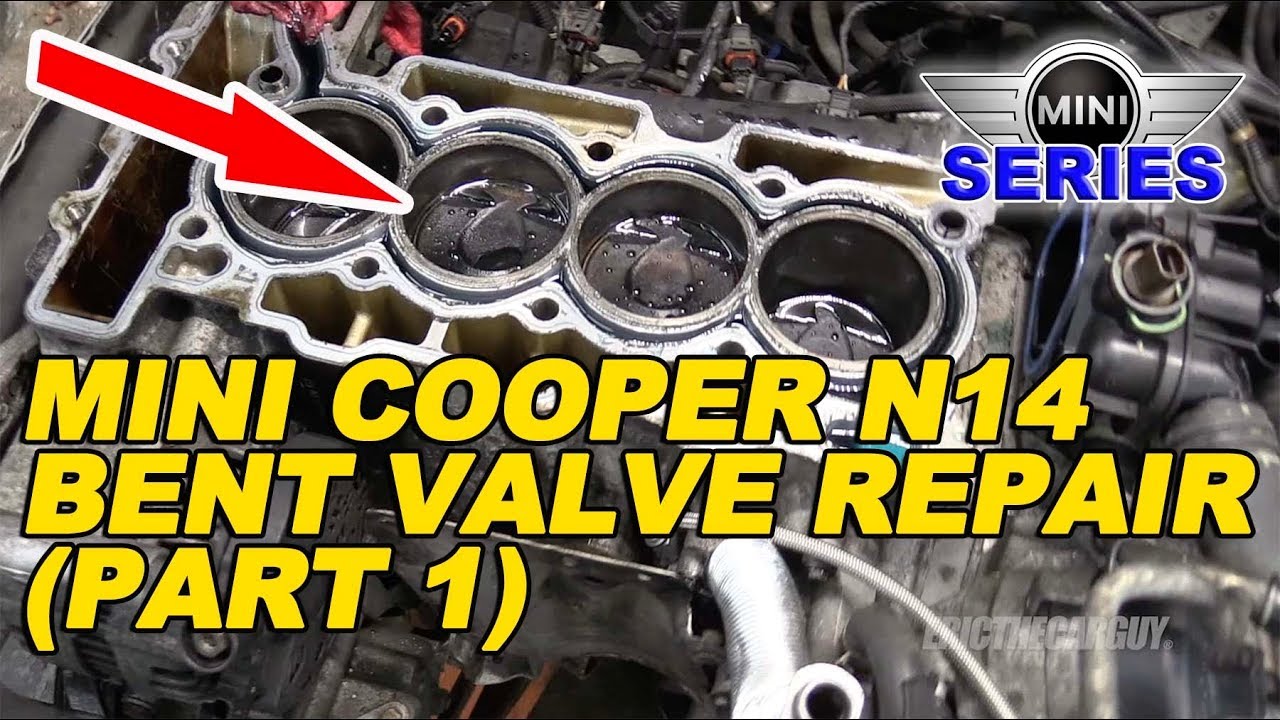 «Mini Cooper N14 Bent Valve Repair (Part 1)» video | Cars DIY & HowTo Blog